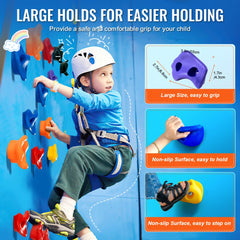 72 Rock Climbing Holds Climbing Rocks Rock Wall Holds Grip Indoor/Outdoor