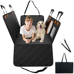 54 x 26.5 in Dog Car Seat Cover for Back Seat Waterproof 600D for SUV