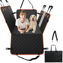 Bostome 51.2x27.6in Waterproof 600D Dog Back Seat Cover for SUV