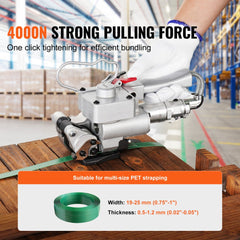 Pneumatic Strapping Tool Hand Held Strapping Machine for 3/4"-1" PET Band