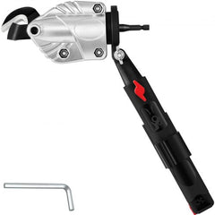 Metal Cutter Drill Attachment, with Metal Shears Attachment, 360 Degree Pivoting Head, Cut Max. 21 GA Stainless Steel 14 GA Aluminum Metal Sheets and 18 GA Galvanized Steel