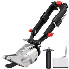 Bostome Board Cutter Drill Attachment with a 360° pivoting head for precise cutting tasks.