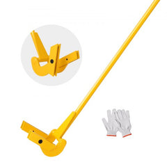 Pallet Buster, 41-Inch Handle, 2000 lbs Weight Capacity, Q235 Carbon Steel, Heavy Duty Deck Wrecker Demolition Wood Pallet Tool Breaker Pry Bar Puller for Efficient and Effortless Board Removal