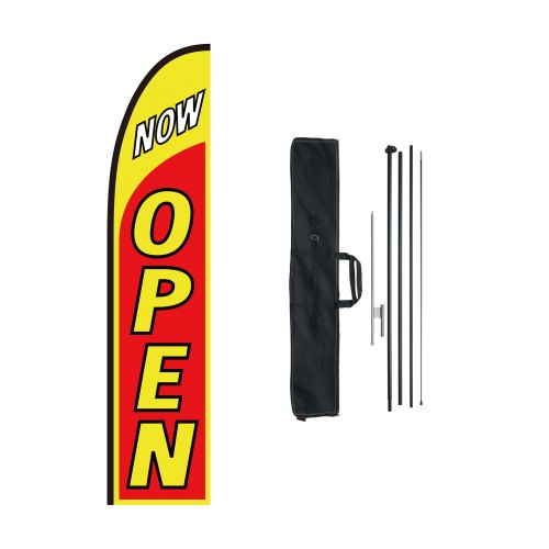 Open Flags for Business Advertising Flags for Outside Banner Flag and Pole