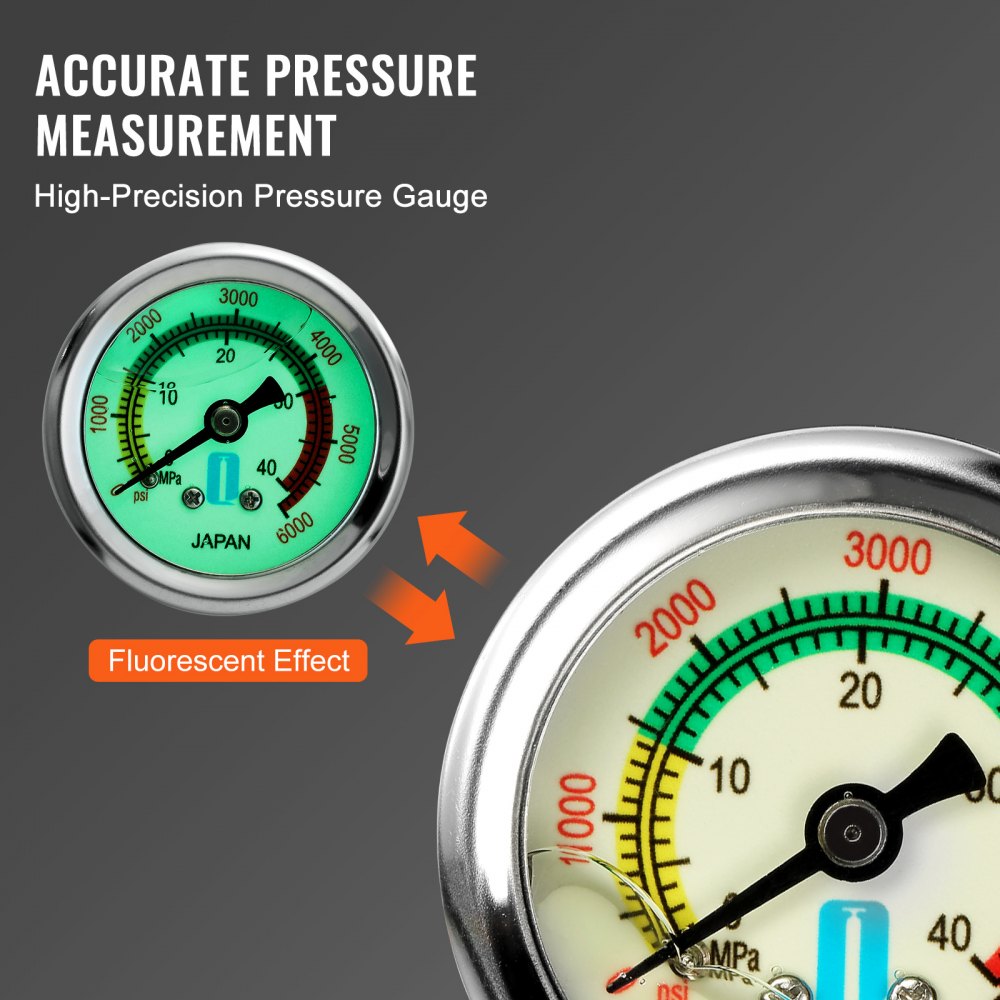 Bostome 3-Stage PCP Hand Pump with stainless steel tube and built-in moisture filter.