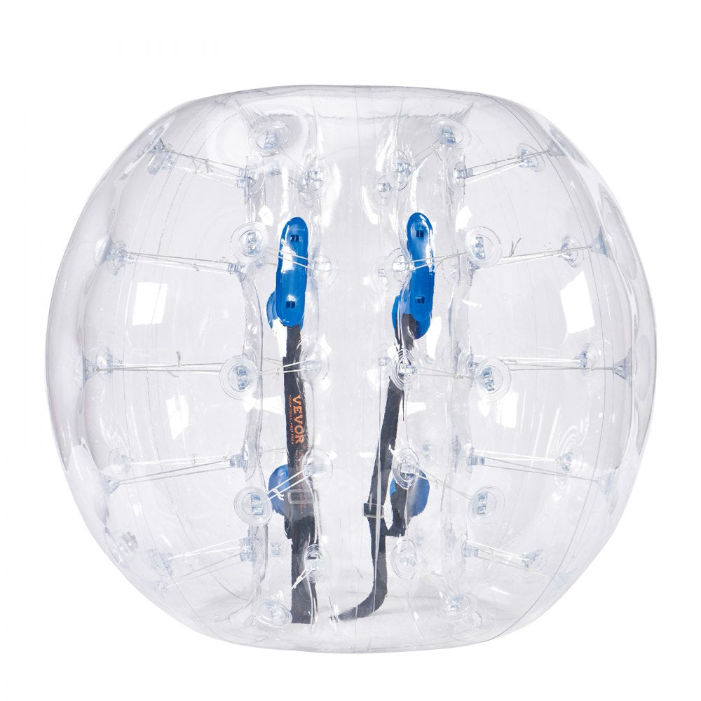 Inflatable Bumper Ball 1-Pack, 4FT/1.2M Body Sumo Zorb Balls for Teen, 0.8mm Thick PVC Human Hamster Bubble Balls for Outdoor Team Gaming Play, Bumper Bopper Toys for Garden, Yard, Park