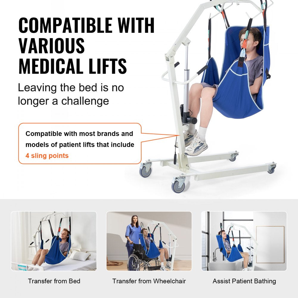 Universal Full Body Patient Lift Sling L-Size Patient Lift Medical Sling