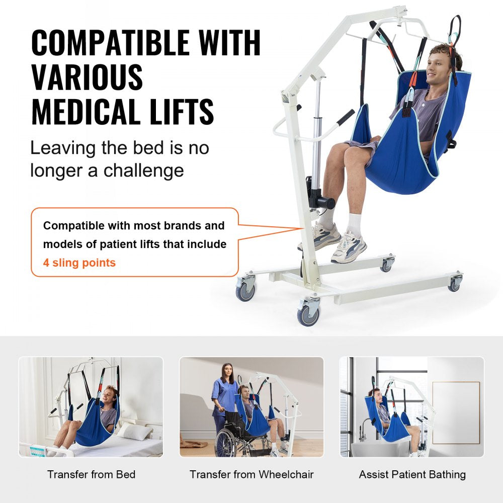 Universal Full Body Patient Lift Sling S-Size Patient Lift Medical Aid Sling
