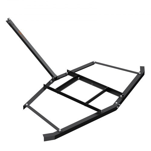 Bostome 66" tow behind driveway drag harrow made of durable Q235 steel for ATVs and UTVs.