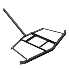 Bostome 66" tow behind driveway drag harrow made of durable Q235 steel for efficient grading.
