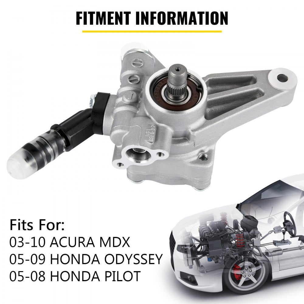 Power Steering Pump 56110-RGL-A03 for 05-09 HONDA ODYSSEY 05-08 PILOT 03-10 ACURA MDX 3.5L