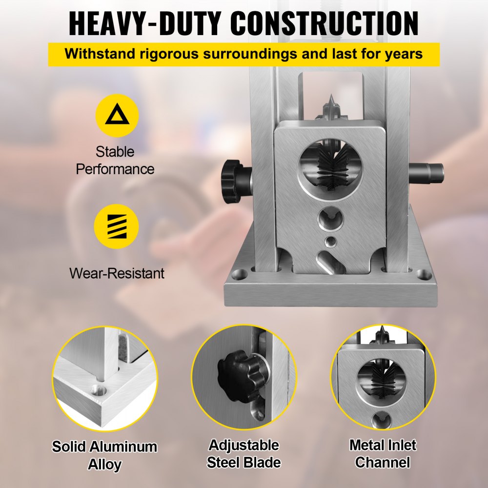 Wire Stripping Machine, 0.06-1.57 inches Drill Powered, Manual Copper Stripper w Heat Treated Steel Ultra Long Lasting Blade, Compact & Portable for Scrap Cable Peeling Recycling