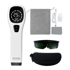 Red Light Therapy Device, Portable Red & Near Infrared Light Therapy for Body and Pets, Handheld Red Light Healing Device with LED Display for Muscle Pain Relief & Dogs, Cats (12*650nm + 4*808nm