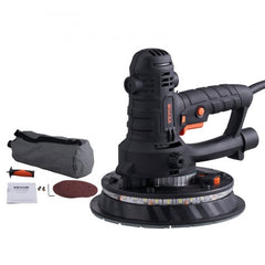 Bostome 800W Drywall Sander with variable speed, auto vacuum, and LED lighting for efficient sanding.