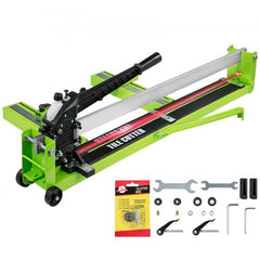 Bostome 39-inch manual tile cutter with laser guide for precise ceramic and porcelain cuts.