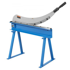 32" Manual Hand Plate Shear for Metal Sheet Processing, Benchtop Cutter with Q235 Material, for Crafts Thick Steel Crafting, Heavy Duty Roll Press Machine for Builders, DIY Enthusiasts