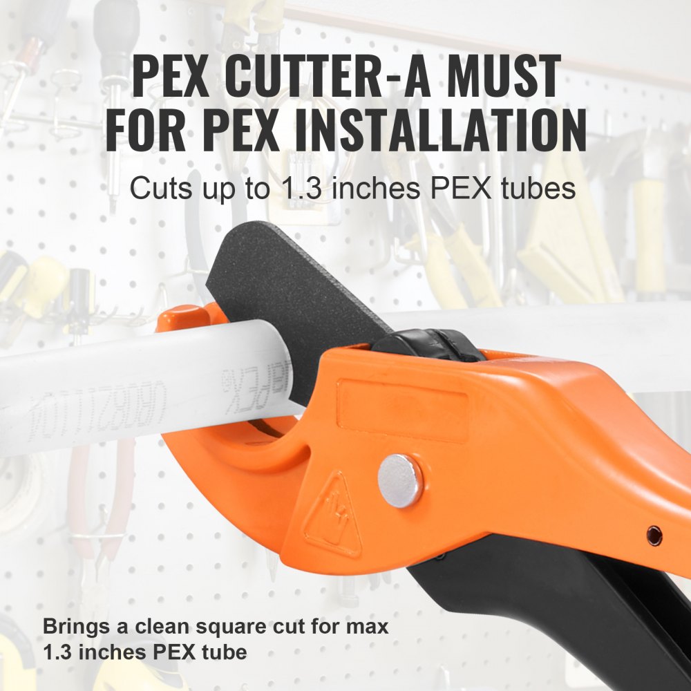 Bostome PEX pipe crimping tool kit with three interchangeable jaw dies and accessories in a case.