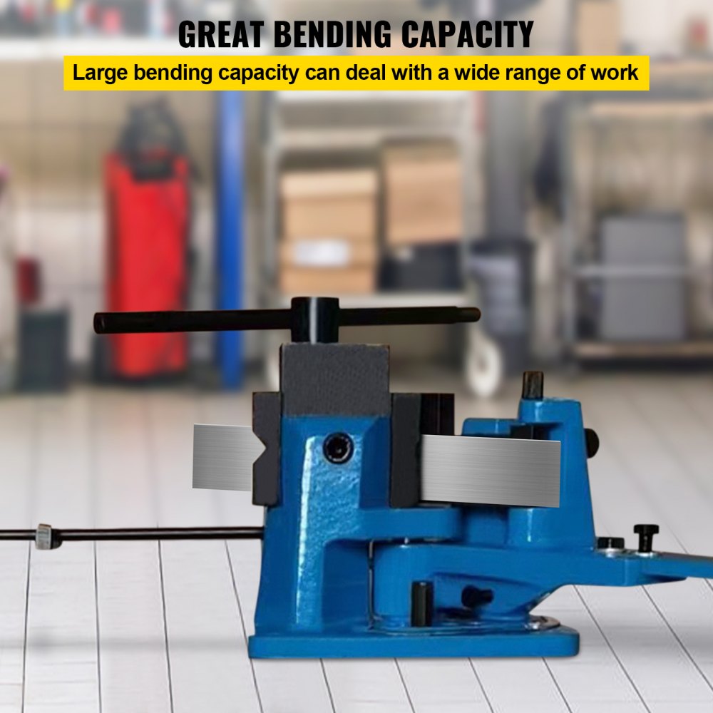 Bostome UB-100 Universal Metal Bender with adjustable dial and detachable lever for stability.