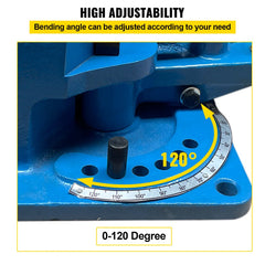 Bostome UB-100 metal bender with a detachable lever and 120° bending angle for versatile use.