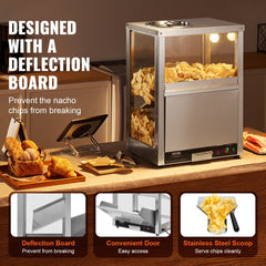 Nacho Chip Warmer 84.5QT/80L for Nacho Chips Popcorn Peanut Potato Chips