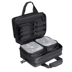 Tactical Pistol Backpack with 2 Pistol Cases, Gun Range Backpack with 6x Magazine Slots for Shooting and Hunting