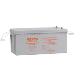 Deep Cycle Battery, 12V 200 AH, AGM Marine Rechargeable Battery, High Self-Discharge Rate 1400A Current, for RV Solar Marine Off-Grid Applications UPS Backup Power System, Tested to UL Standards