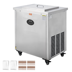 Commercial Popsicle Machine 2 Mold Set - 52 PCS Ice Pops Making Machine