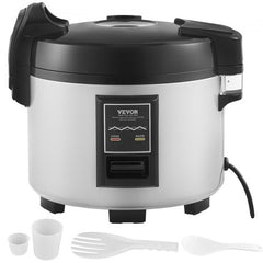 Commercial Rice Cooker 60-Cup Non-Stick Pot 13L 12H Keep Warm Restaurant
