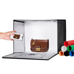 Photo Studio Light Box 12"x12" 3000-5600K Adjustable 3 Color Temperatures
