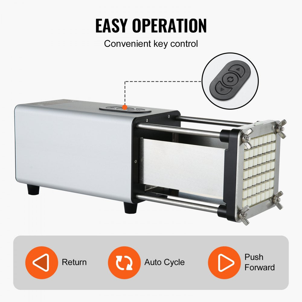 Electric French Fry Cutter Stainless Steel Potato Vegetable Slicer Chopper
