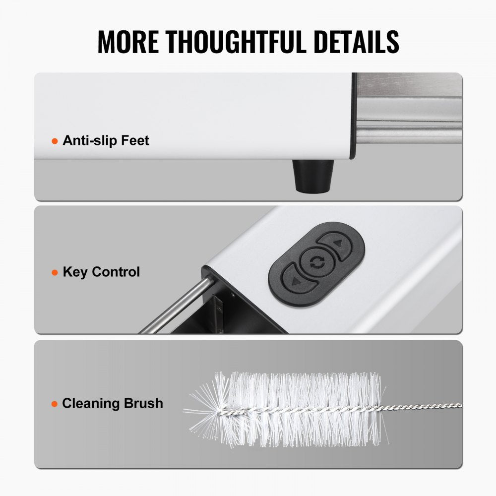Electric French Fry Cutter Stainless Steel Potato Vegetable Slicer Chopper