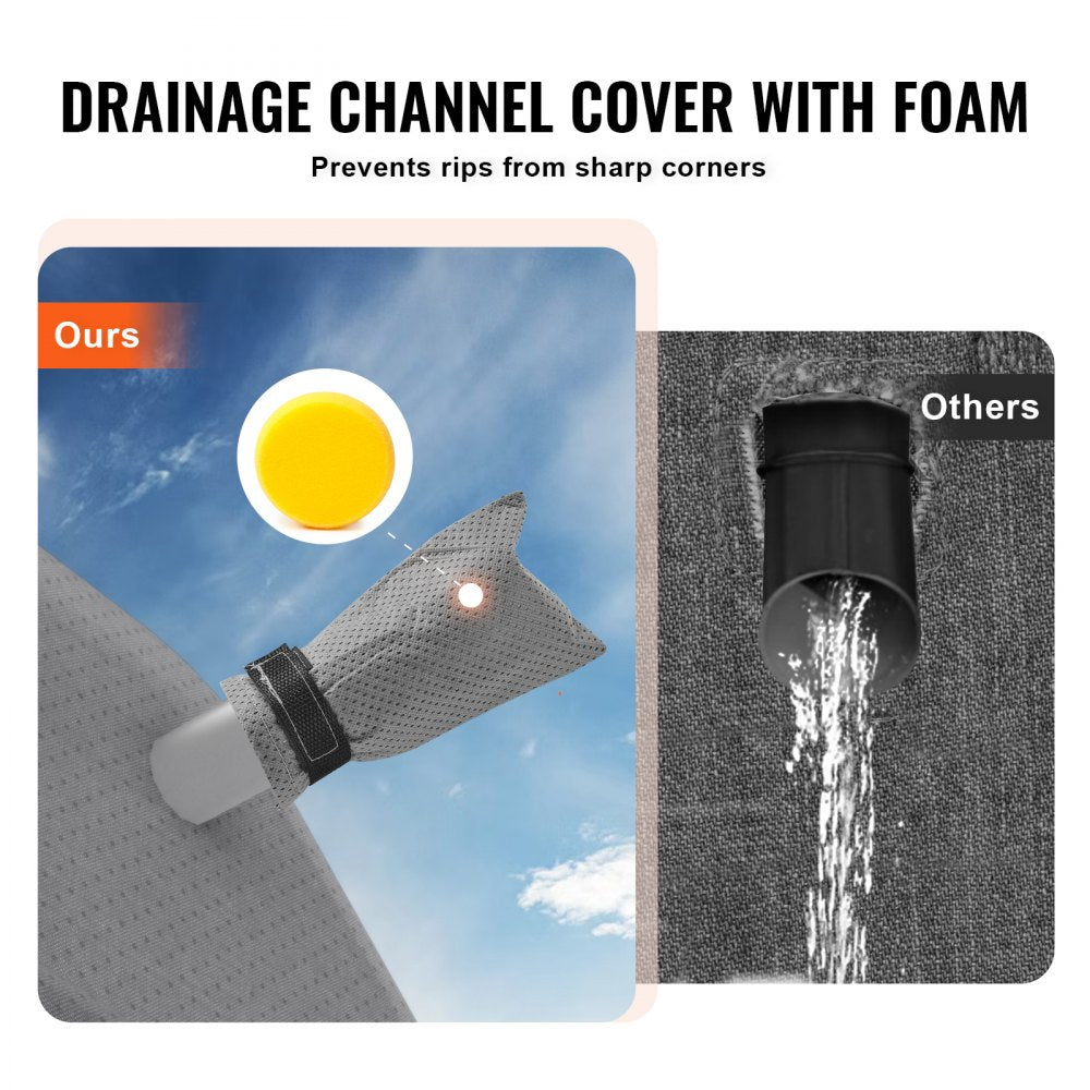 Trailer Travel RV Cover 22-24 ft Class A Camper Cover Non-Woven Fabric