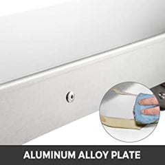 Concession Shelf 96L x 12W Inch Stainless Steel Drop Down Folding Serving Food Shelf Stand Serving for Concession Trailer Serving Window