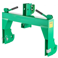 3-Point Quick Hitch, 3000 LBS Lifting Capacity Tractor Quick Hitch, 28.31" Between Lower Arms Attachments Quick Hitch, No Welding & 5 Level Adjustable Bolt, Adaptation to Category 1 & 2 Tractors