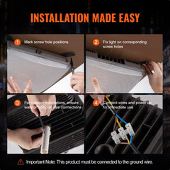 LED Canopy Light 150W 16500LM 5000K Daylight Outdoor Canopy Lighting IP65