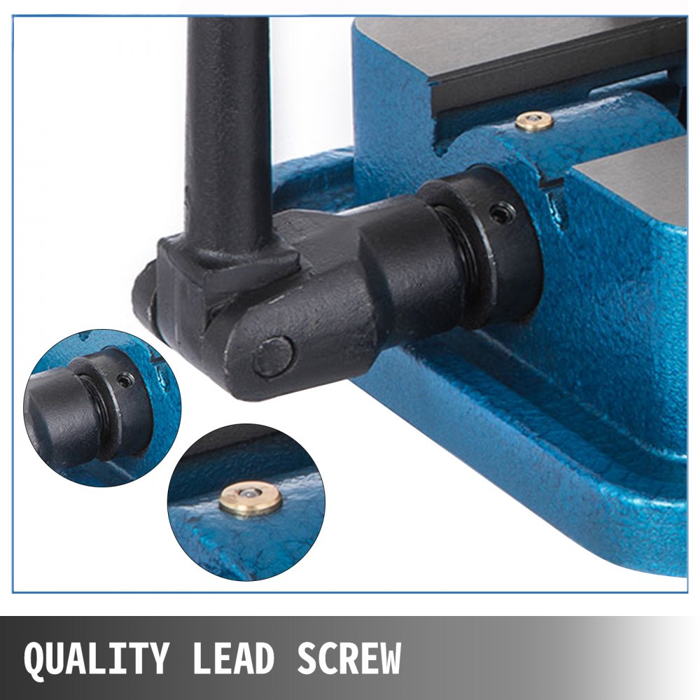 3 Inch Heavy Duty Milling Vise Bench Clamp Vise High Precision Clamping Vise 3 Inch Jaw Width with 360 Degree Swiveling Base CNC Vise