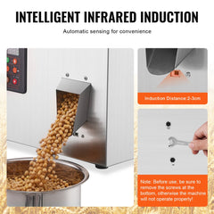 Powder Filling Machine, 0.002-0.44lbs/1-200g, Automatic Intelligent Particle Weighing Filling Machine, Bottle Bag Powder Filler Particle Dispenser for Tea Seeds Grains Powder Flour Beans Glitter