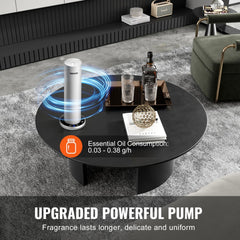 Scent Air Machine for Home, 120ml Bluetooth Smart Cold Air Diffuser, 1000sq.ft Waterless Essential Oil Scent Air Diffuser, Floor Standing Aromatherapy Machine for Spa, Yoga, Home, Office, Hotel