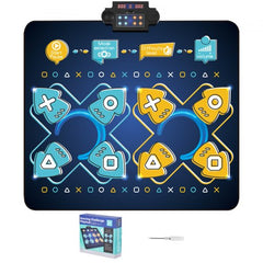 Dance Mat for Kids Dance Pad Toys Two Player Gift for 3+ Year Old Girls
