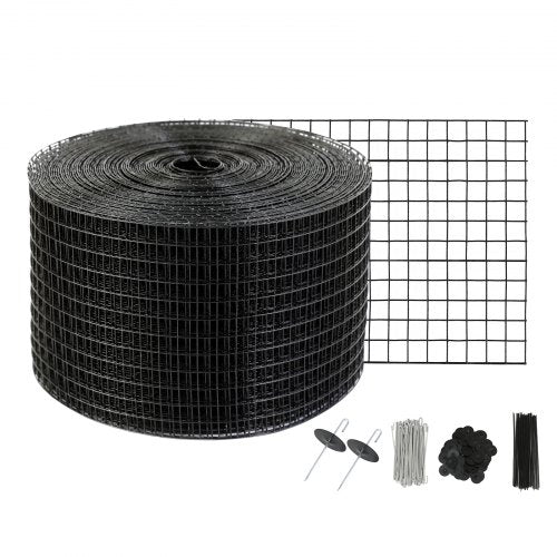 Bostome Solar Panel Bird Critter Guard is an 8"x100' PVC coated mesh kit for critter protection.