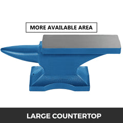 Single Horn Anvil 22Lbs Cast Iron Anvil Blacksmith for Sale Forge Tools and Equipment Anvil Rugged Round Horn Anvil Blacksmith Jewelers Metalsmith Blacksmith Tool