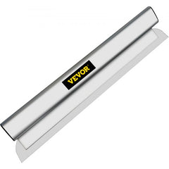 A 40-inch stainless steel drywall skimming blade with aluminum spine and ergonomic handle.