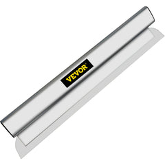 A 40-inch stainless steel drywall skimming blade with Bostome branding.