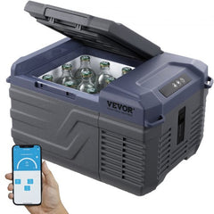 Portable Car Refrigerator Freezer Compressor 9 L Single Zone for Car Home