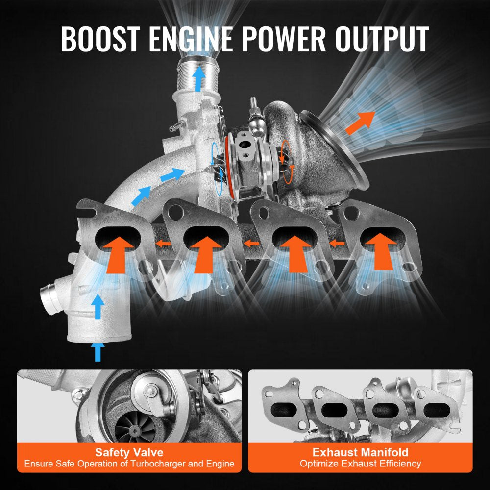 Turbo Turbocharger Kit for Engines Chevy Chevrolet Cruze 2011-2019 1.4T