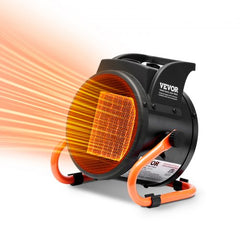 Greenhouse Heater, 1500W PTC Fast Heating with Overheat Protection, 3-Speed Setting Small Grow Tent Heater, Electric Portable Heater Fan for Green House, Flower Room, Workplace