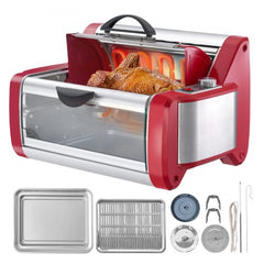 Stainless Steel Shawarma Grill Machine Electric Gyro Rotisserie Doner