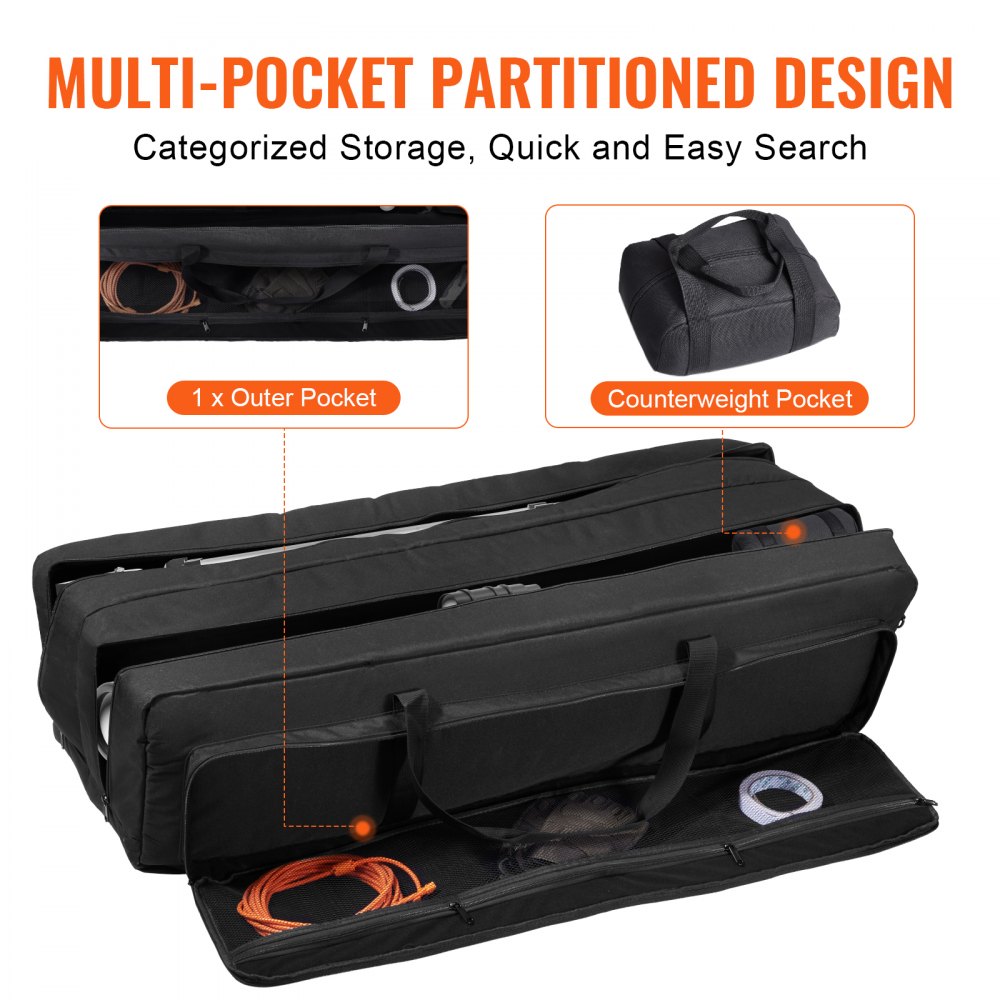 Telescope Case 41" Multipurpose Shock-Absorbent Telescope Storage Bag