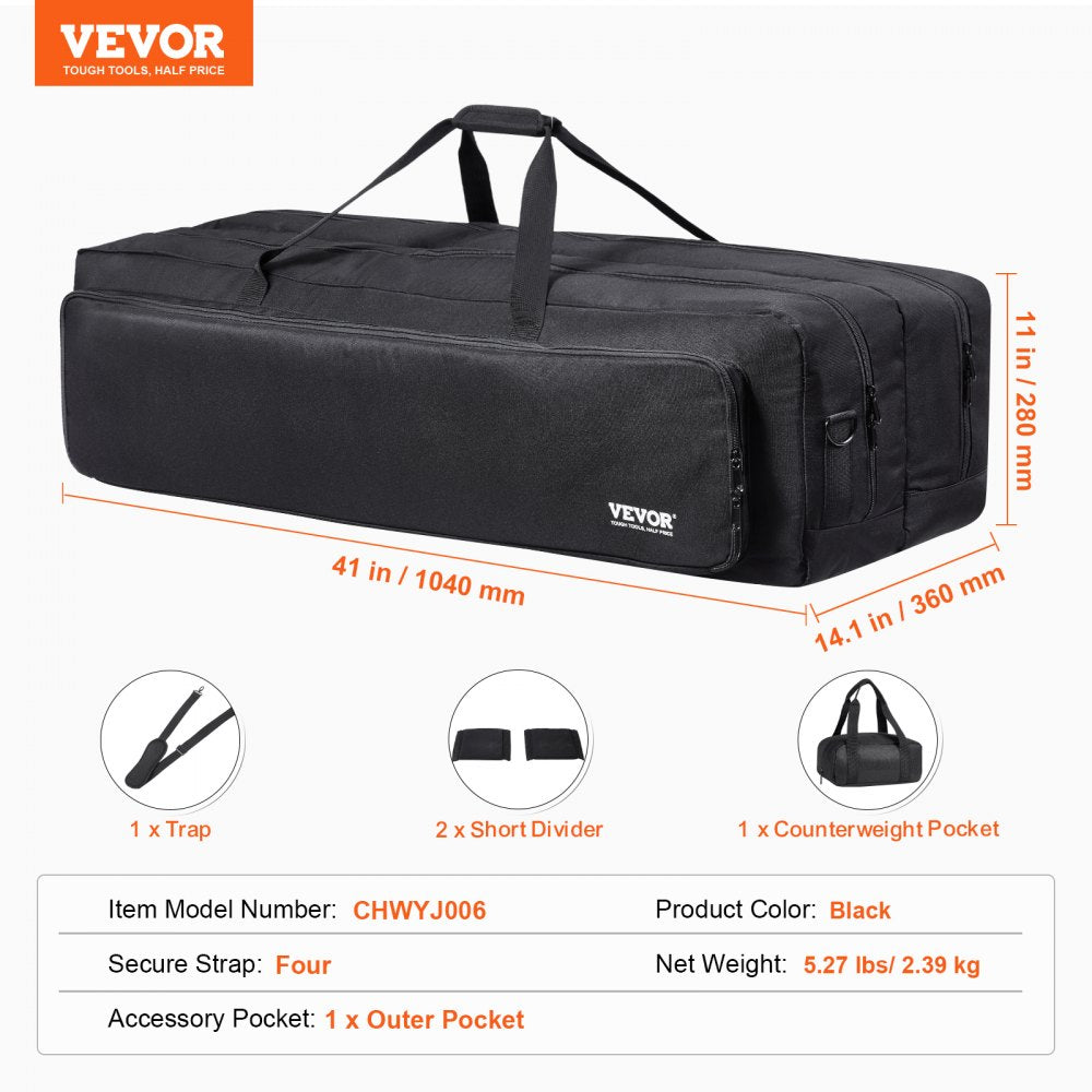 Telescope Case 41" Multipurpose Shock-Absorbent Telescope Storage Bag