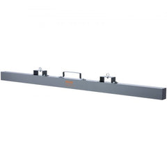 Bostome 120lbs Hanging Magnetic Sweeper with aluminum casing and steel handles for debris pickup.